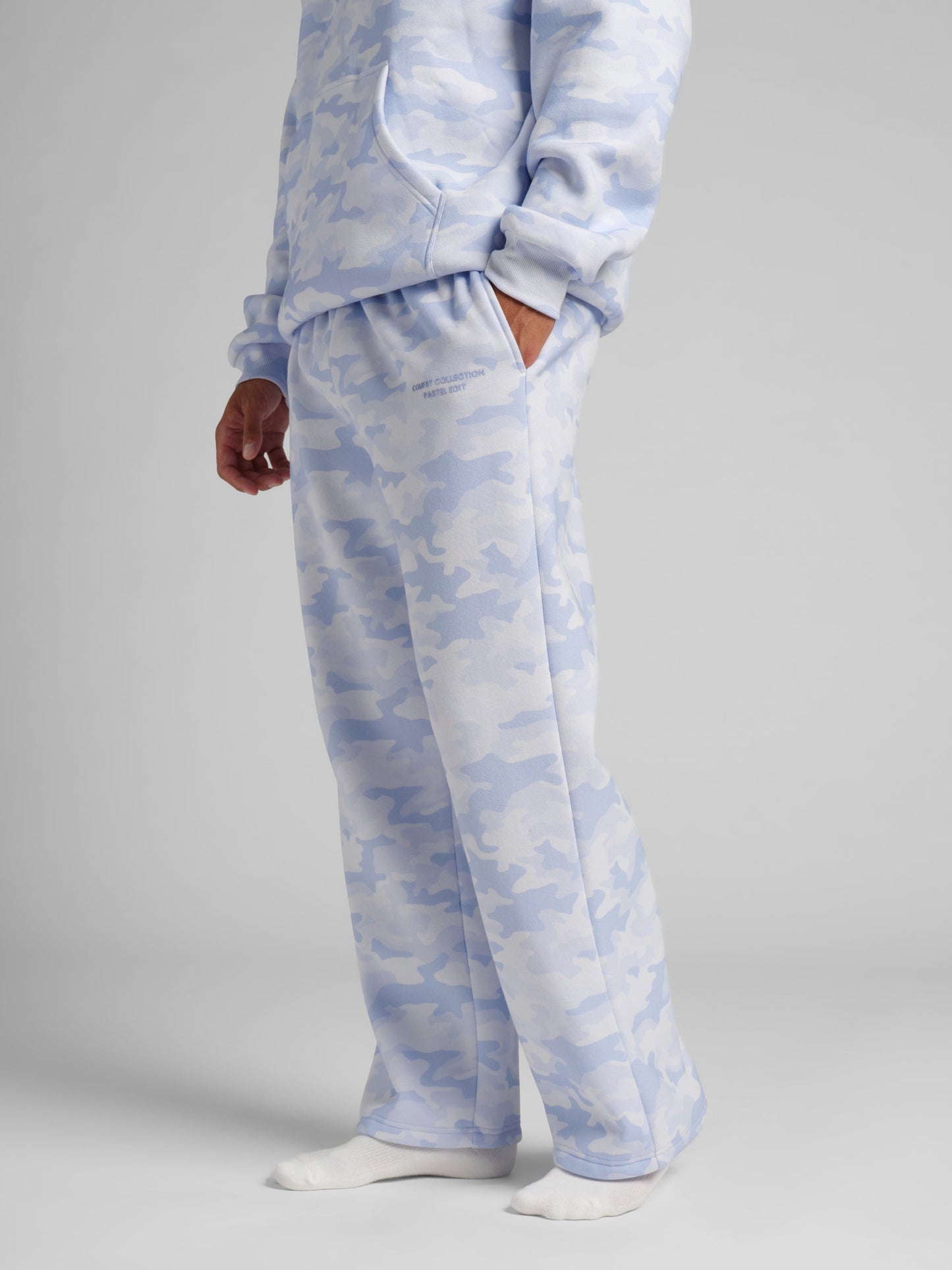 Camo Straight Leg Sweatpants