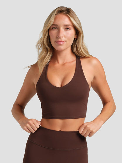 ComfrtCoreâ„?V-Neck Crop Tank