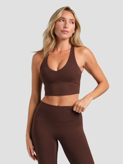 ComfrtCoreâ„?V-Neck Crop Tank