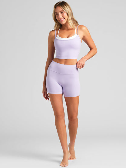 ComfrtCoreâ„?Double Layer Crop Tank