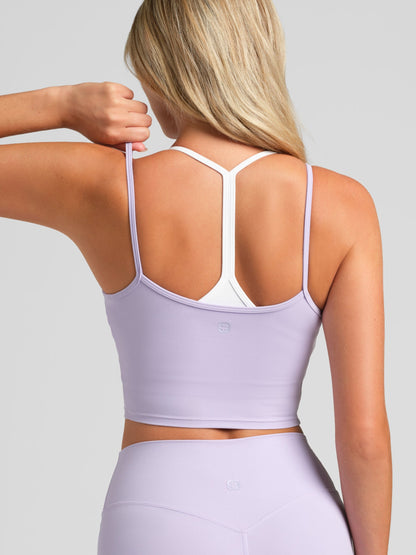 ComfrtCoreâ„?Double Layer Crop Tank