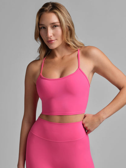 ComfrtCoreâ„?Strappy Crop Tank