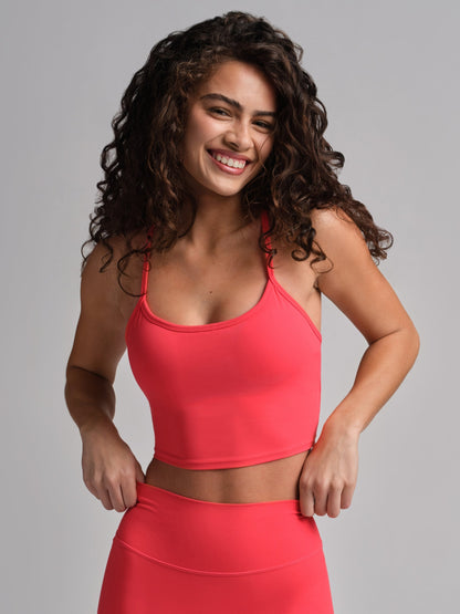 ComfrtCoreâ„?Strappy Crop Tank