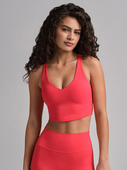 ComfrtCoreâ„?V-Neck Crop Tank