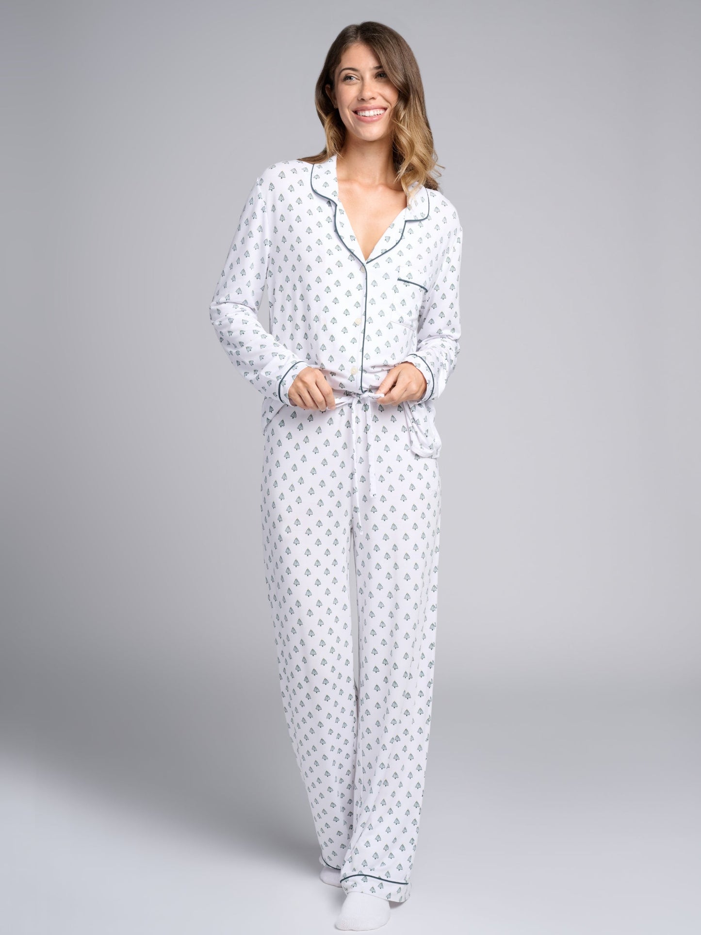 Luna Lounge Long Sleeve Pant PJ Set