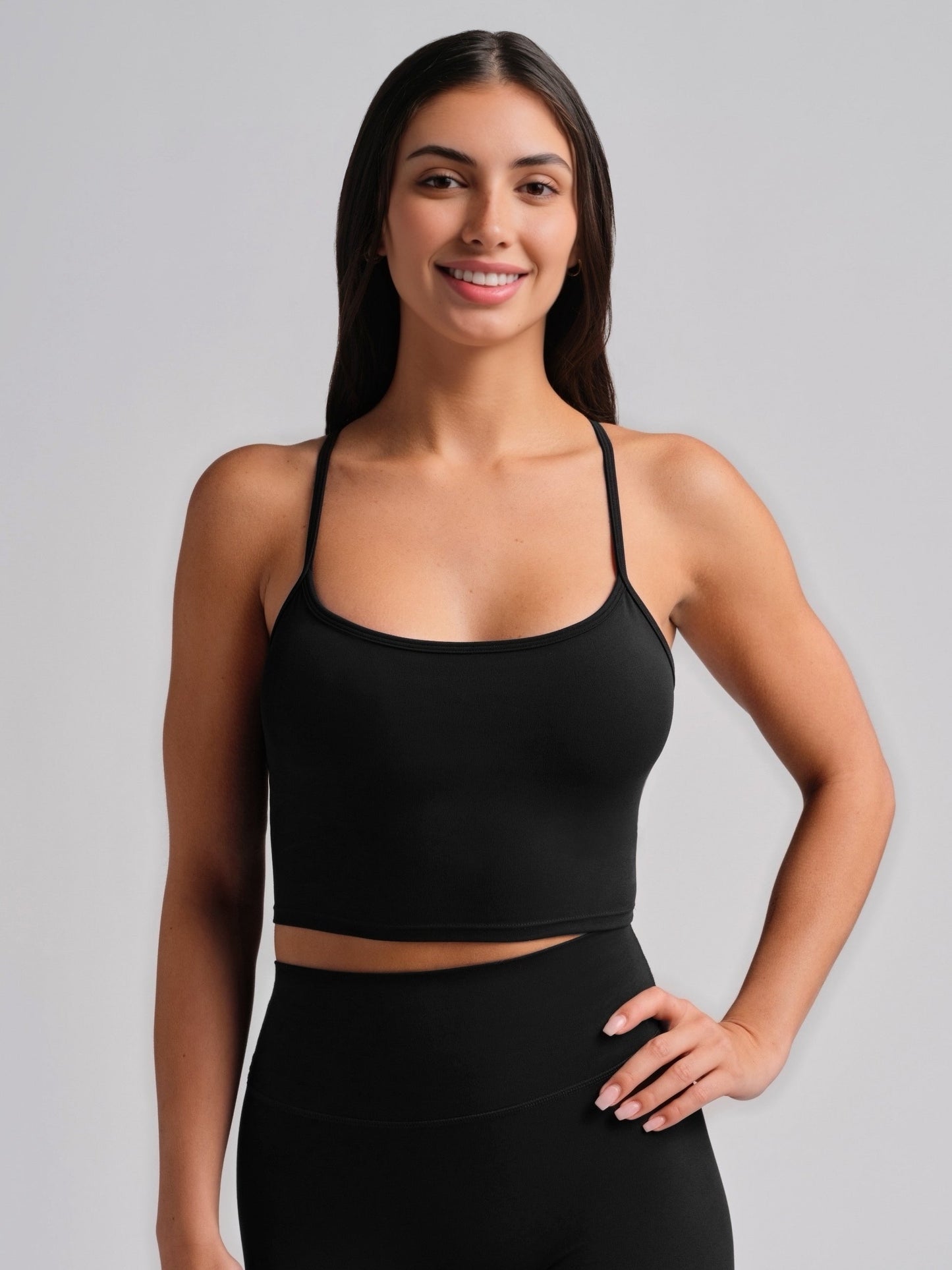 ComfrtCoreâ„?Strappy Crop Tank