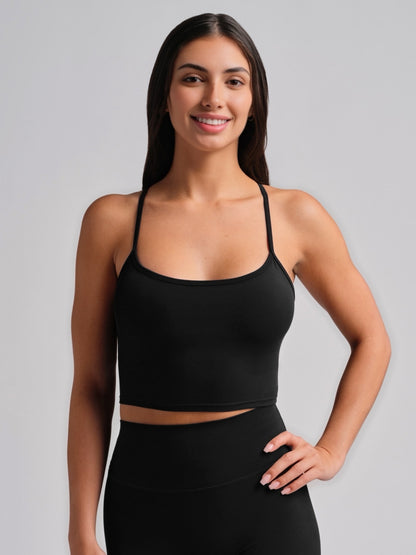 ComfrtCoreâ„?Strappy Crop Tank