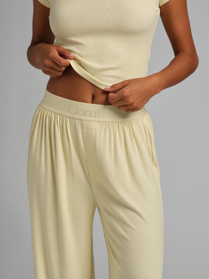 Slinky Rib Lounge Pant