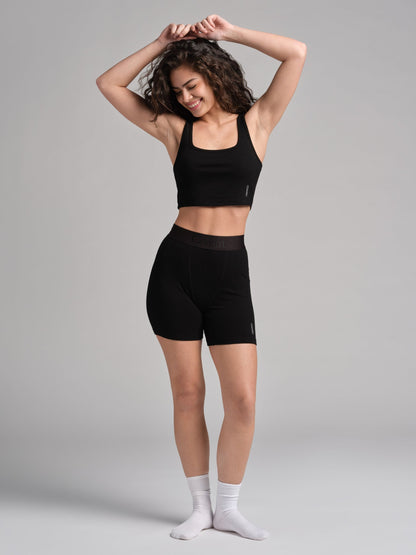 Rib Contour Crop Tank