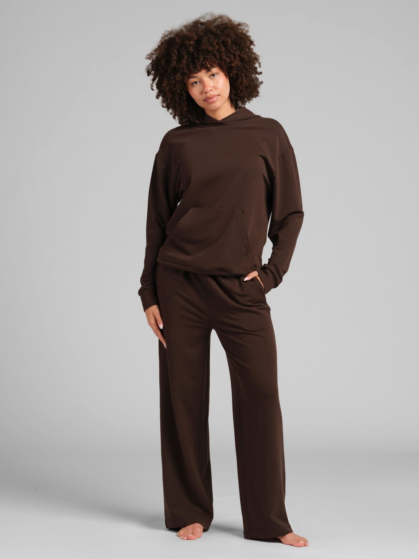 Luxe Terry Lightweight Straight Leg Pants