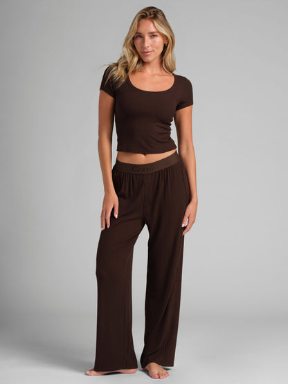 Slinky Rib Baby Tee