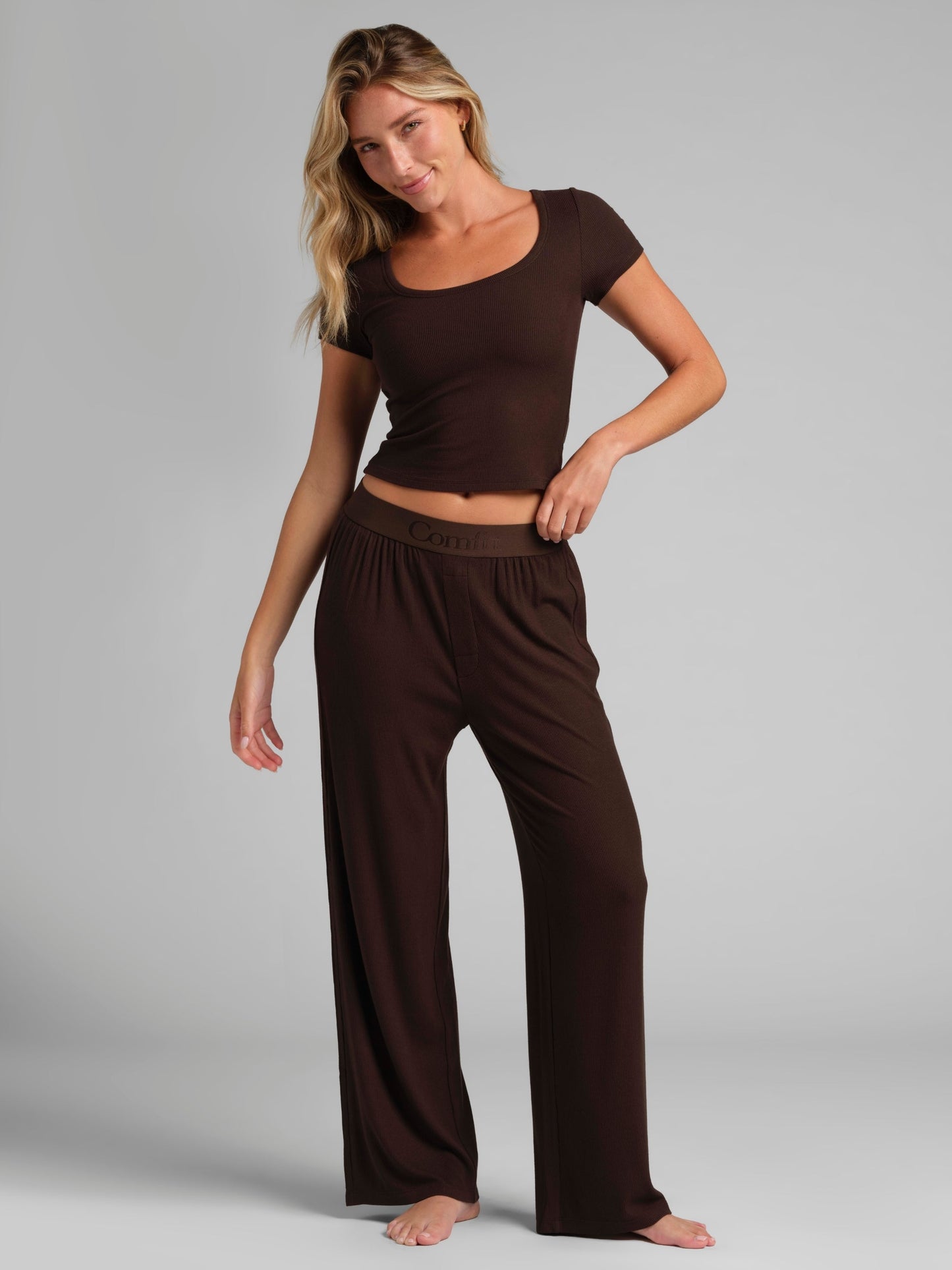 Slinky Rib Baby Tee