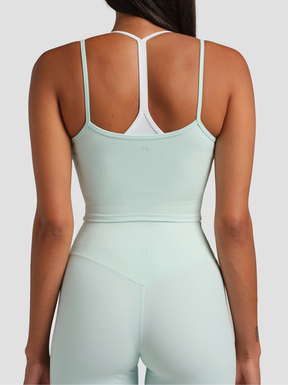 ComfrtCoreâ„?Double Layer Crop Tank