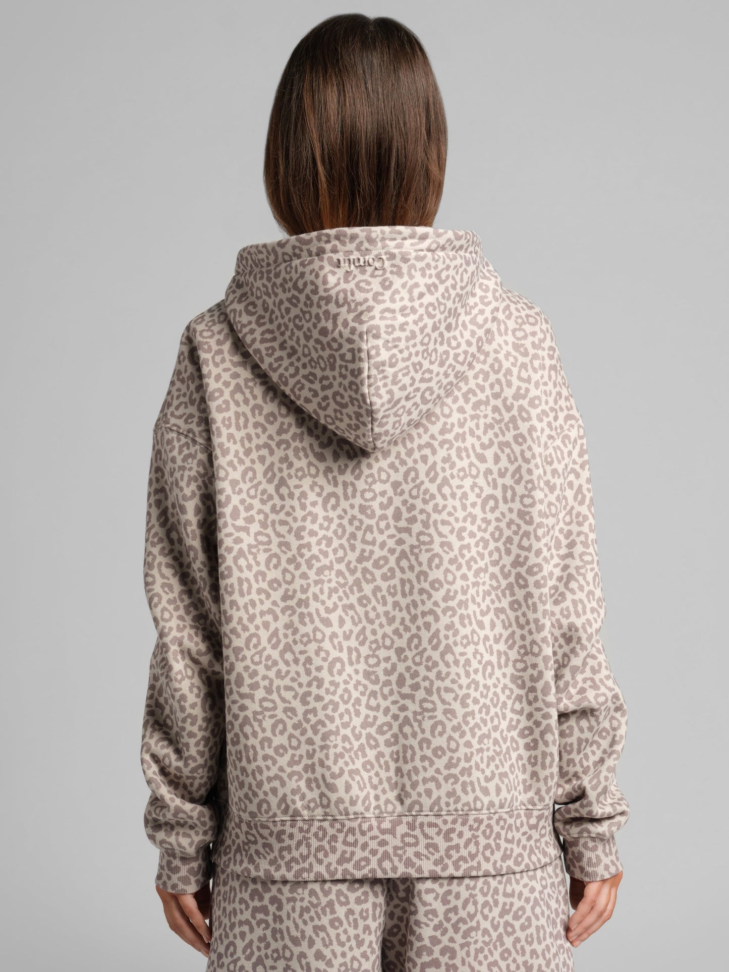 Basic Crop Zip Hoodie