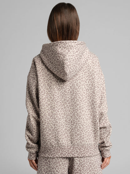 Basic Crop Zip Hoodie