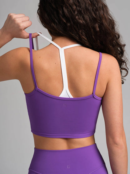 ComfrtCoreâ„?Double Layer Crop Tank