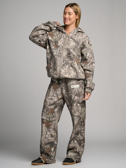 Camo Zip Hoodie