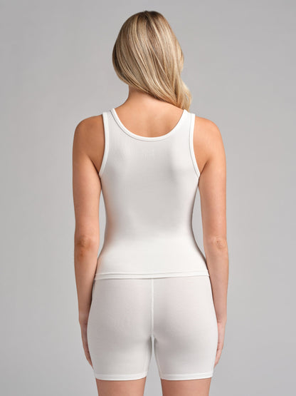 Rib Contour Waist Length Tank