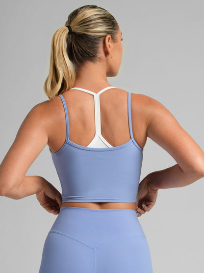 ComfrtCoreâ„?Double Layer Crop Tank