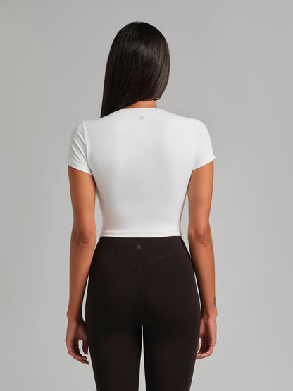 ComfrtCoreâ„?Crop Tee
