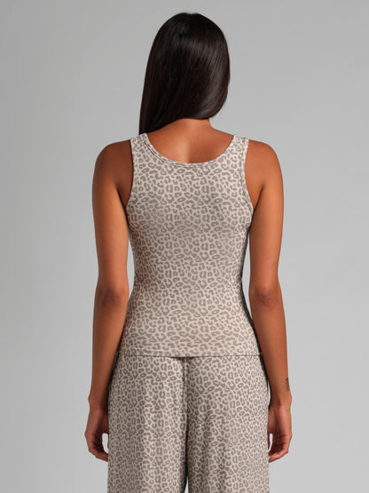 Rib Contour Waist Length Tank