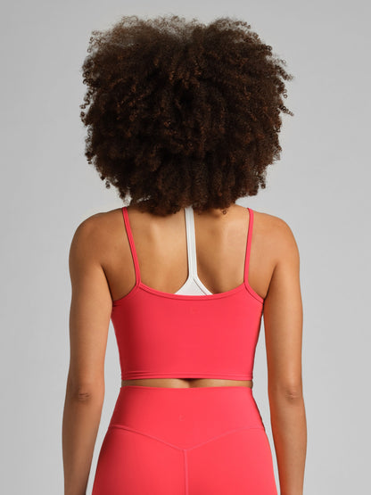 ComfrtCoreâ„?Double Layer Crop Tank