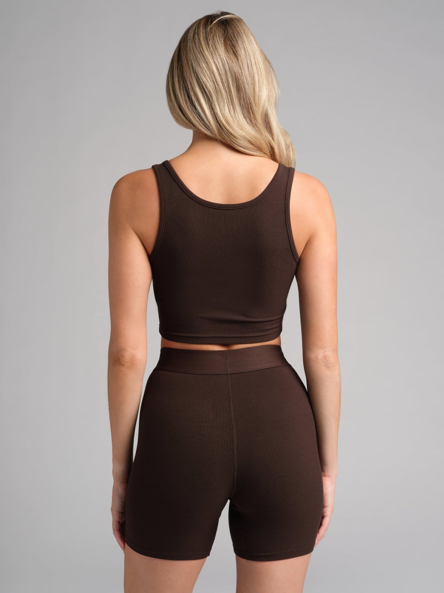 Rib Contour Crop Tank
