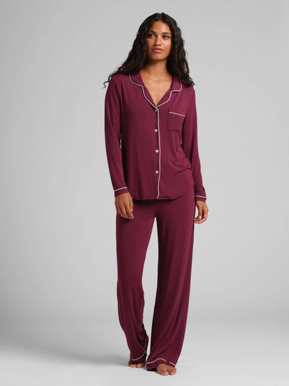 Luna Lounge Long Sleeve Pant PJ Set