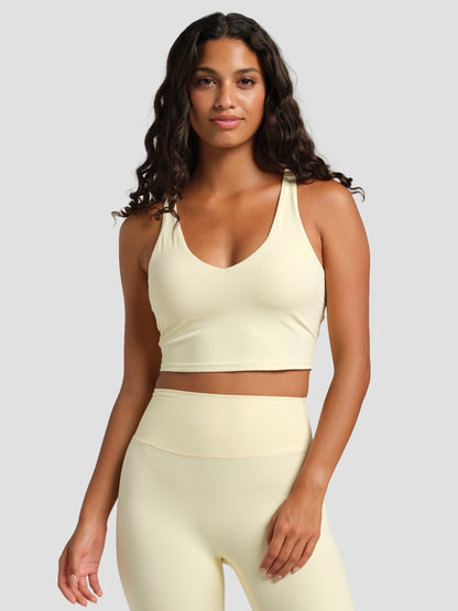 ComfrtCoreâ„?V-Neck Crop Tank