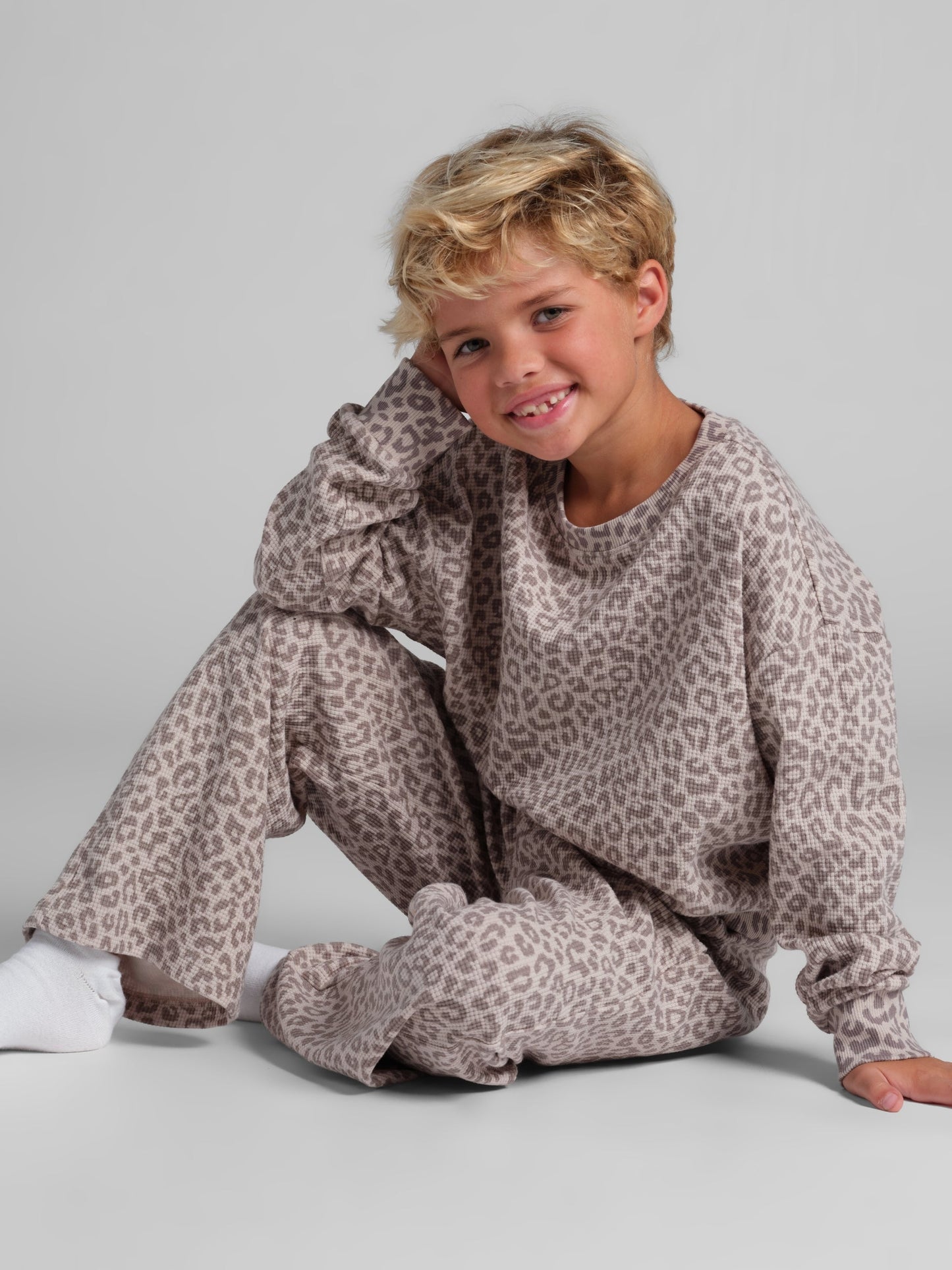 Waffle Kids Lounge Long Sleeve