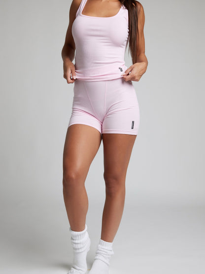 Rib Contour Waist Length Tank