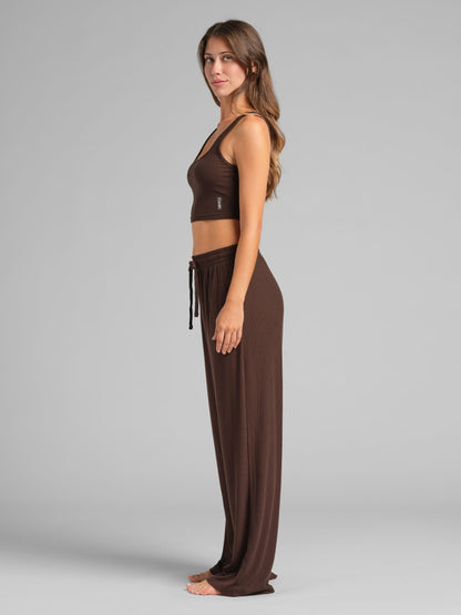 Rib Contour Pants