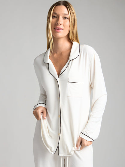 Luna Lounge Long Sleeve Pant PJ Set