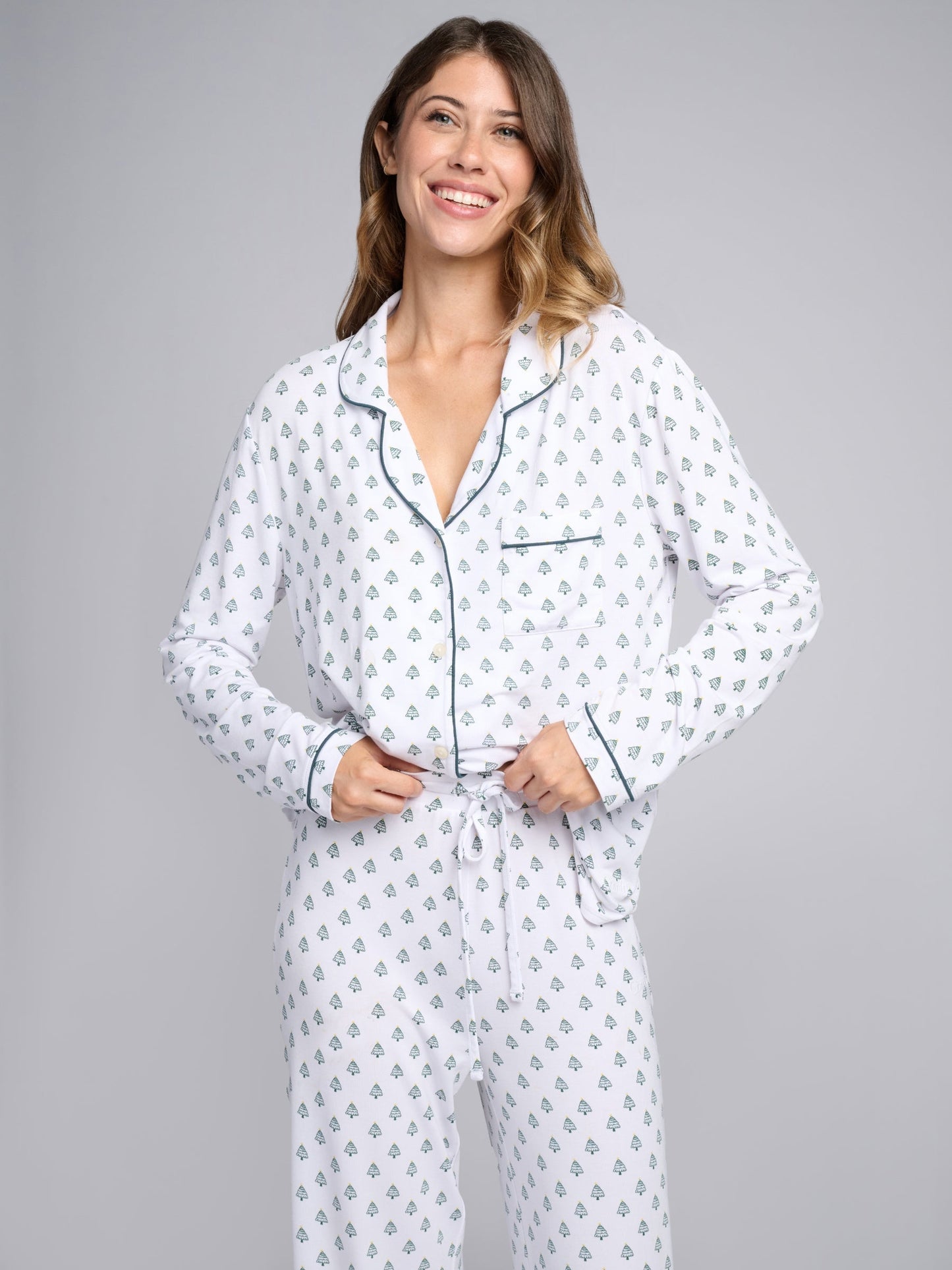 Luna Lounge Long Sleeve Pant PJ Set