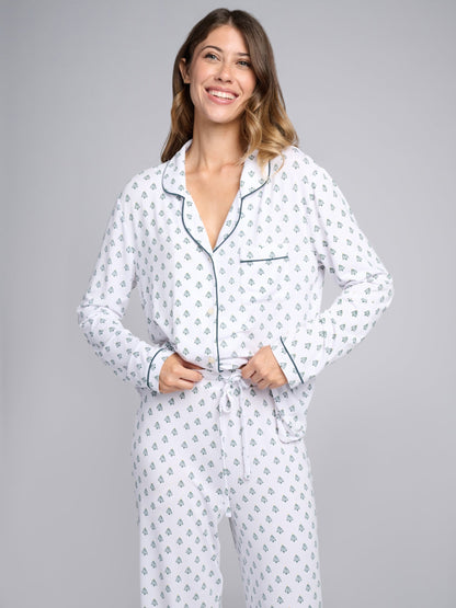 Luna Lounge Long Sleeve Pant PJ Set