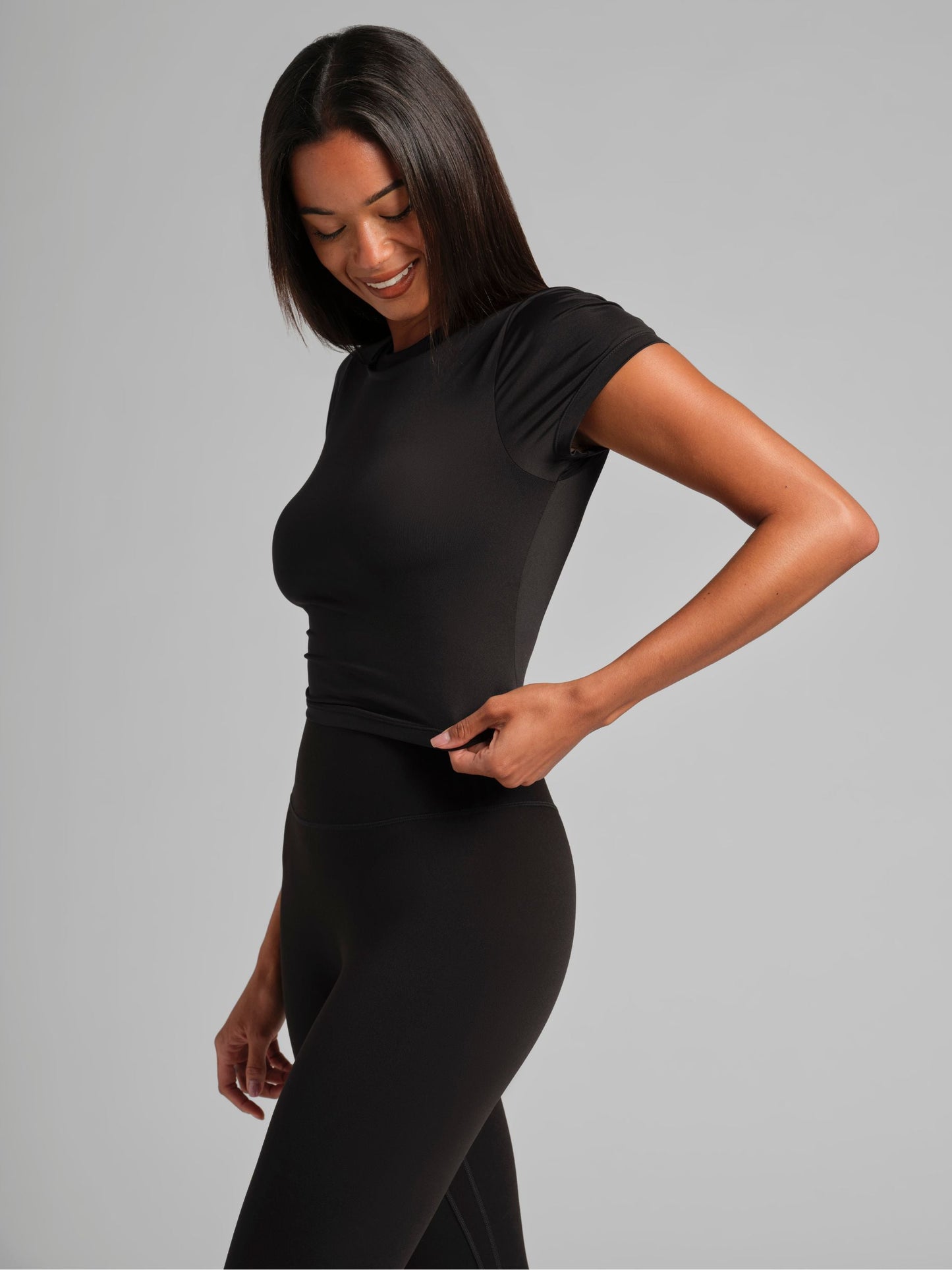 ComfrtCoreâ„?Crop Tee