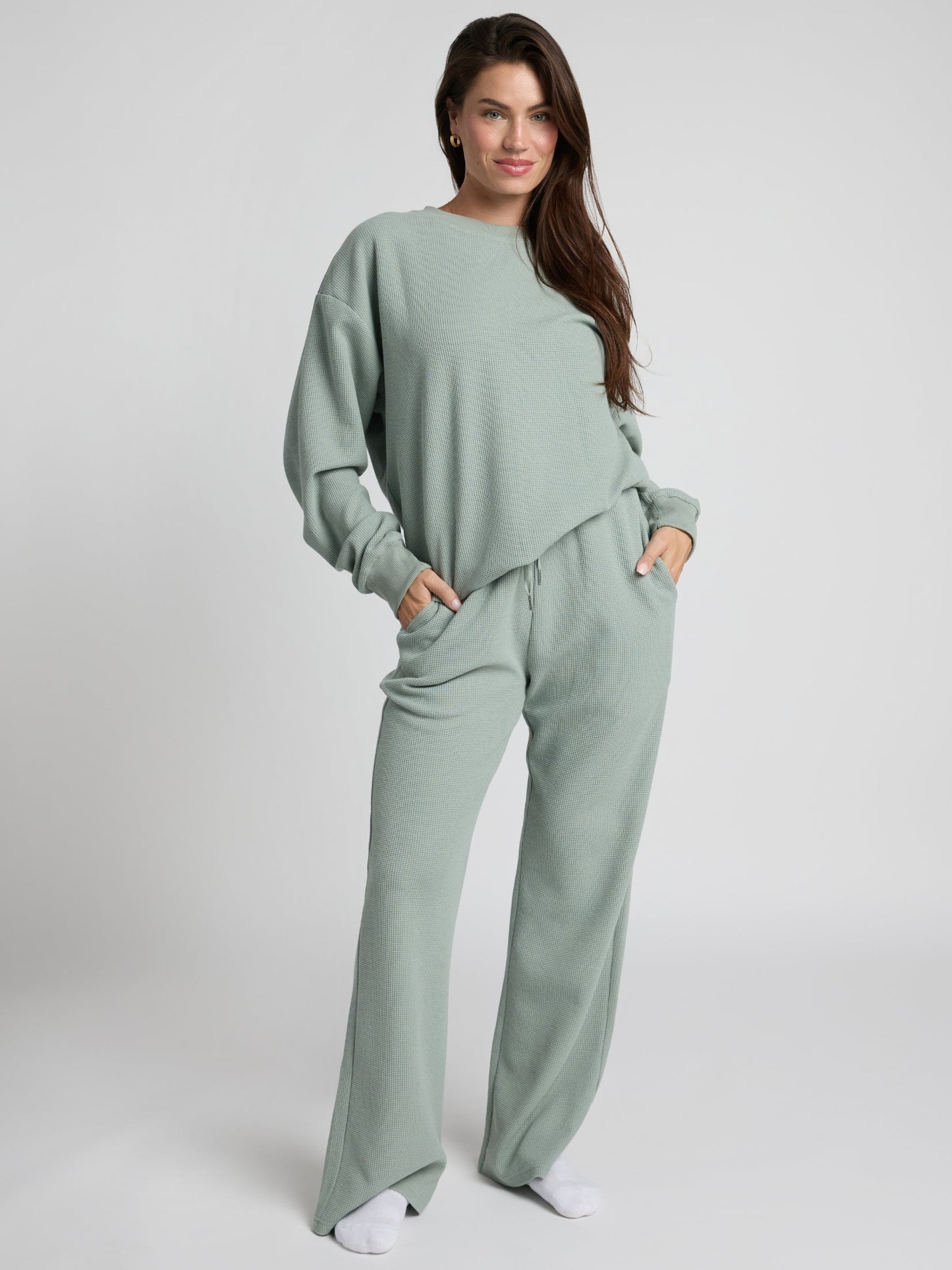 Waffle Lounge Long Sleeve