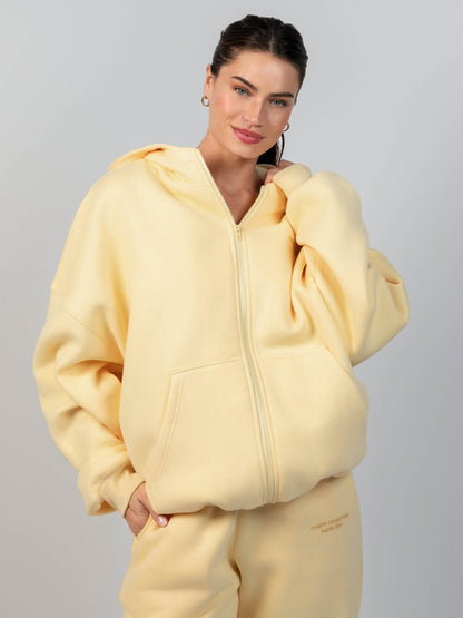 Pastel Zip Hoodie