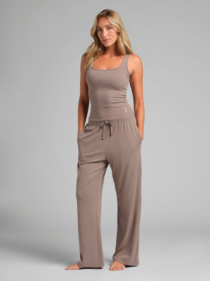 Rib Contour Pants
