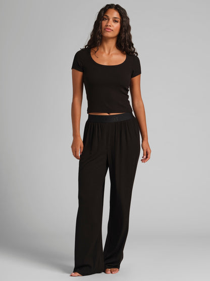 Slinky Rib Lounge Pant