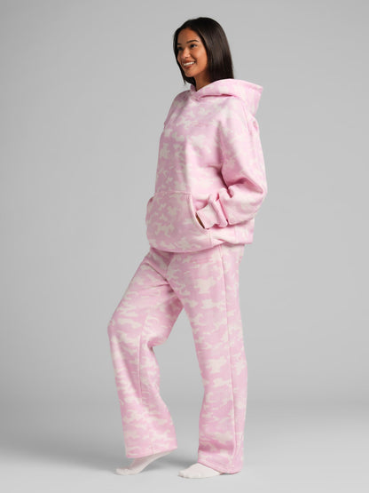 Camo Straight Leg Sweatpants