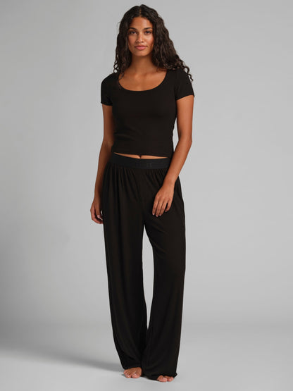 Slinky Rib Lounge Pant