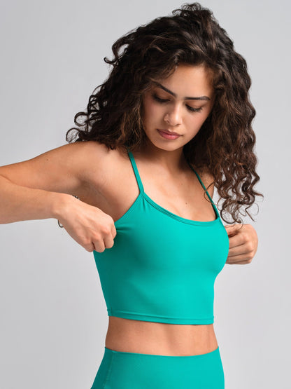 ComfrtCoreâ„?Strappy Crop Tank