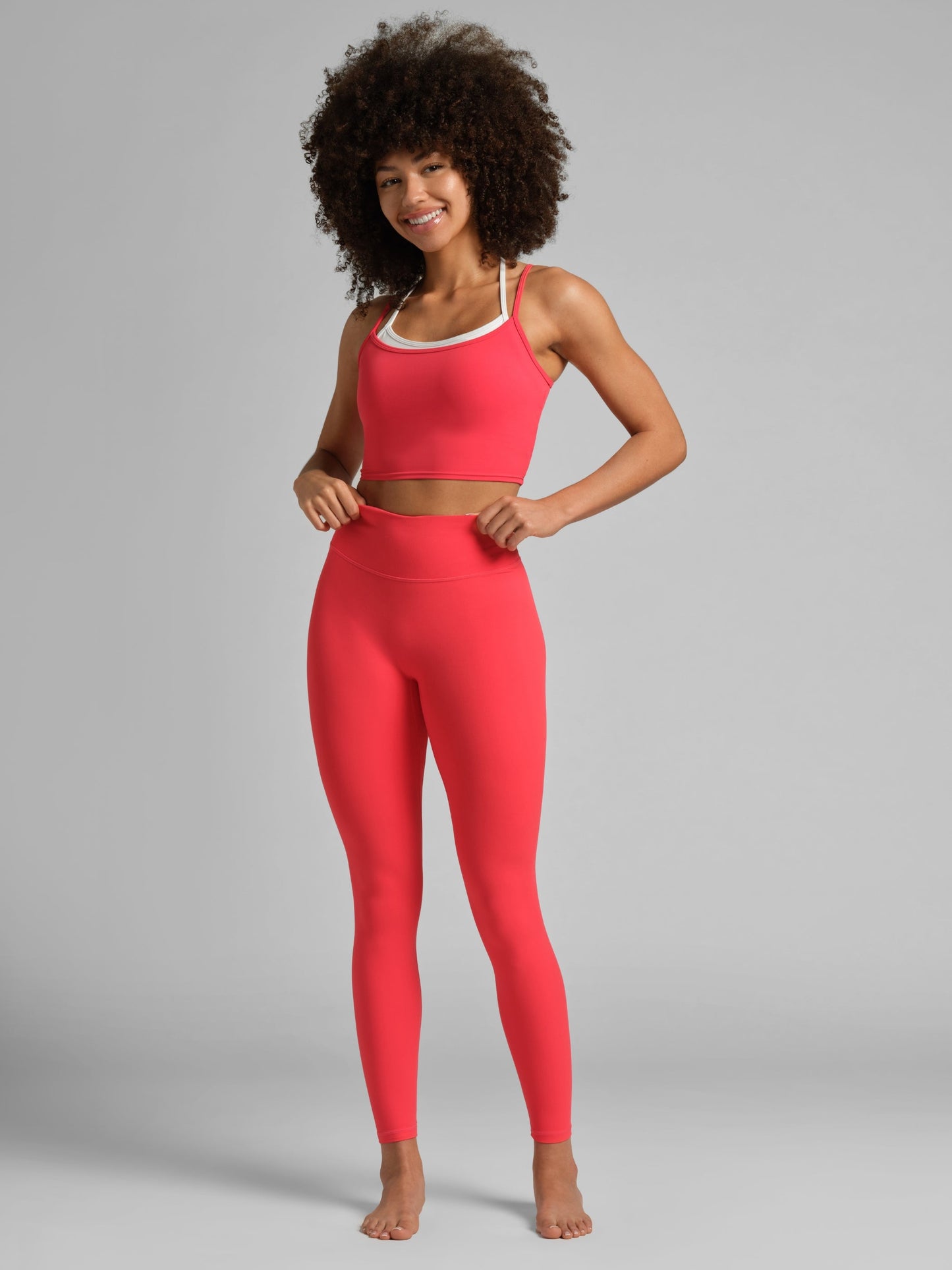 ComfrtCoreâ„?Double Layer Crop Tank