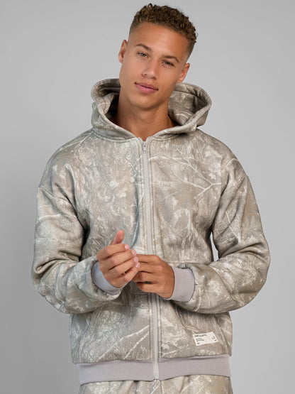 Camo Zip Hoodie