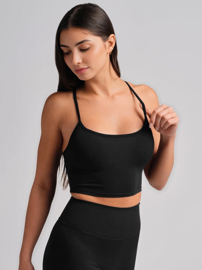 ComfrtCoreâ„?Strappy Crop Tank