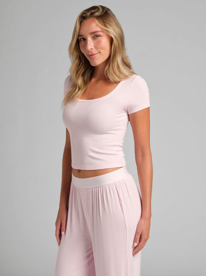 Slinky Rib Baby Tee