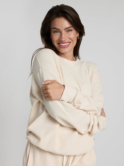 Waffle Lounge Long Sleeve