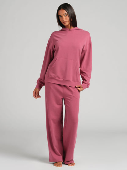 Luxe Terry Lightweight Straight Leg Pants