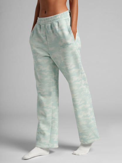 Camo Straight Leg Sweatpants